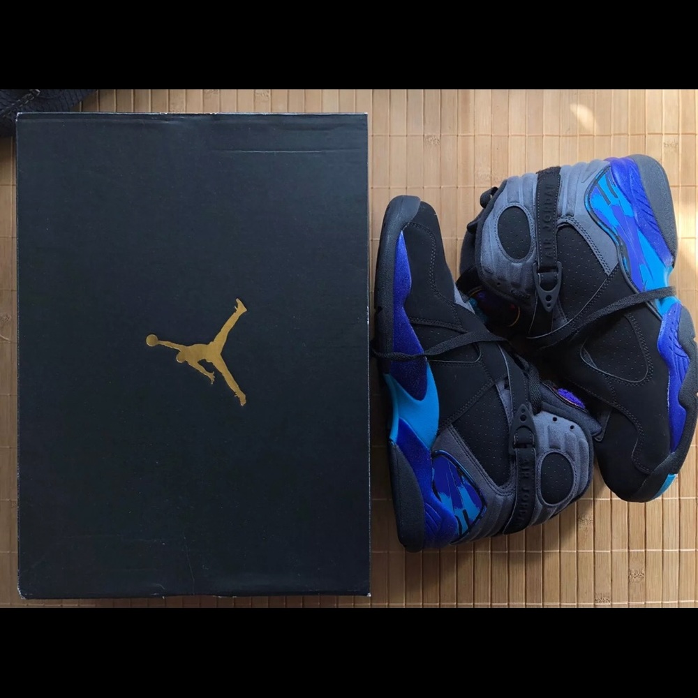 Jordan 8 “Aqua” with OG box and receipt